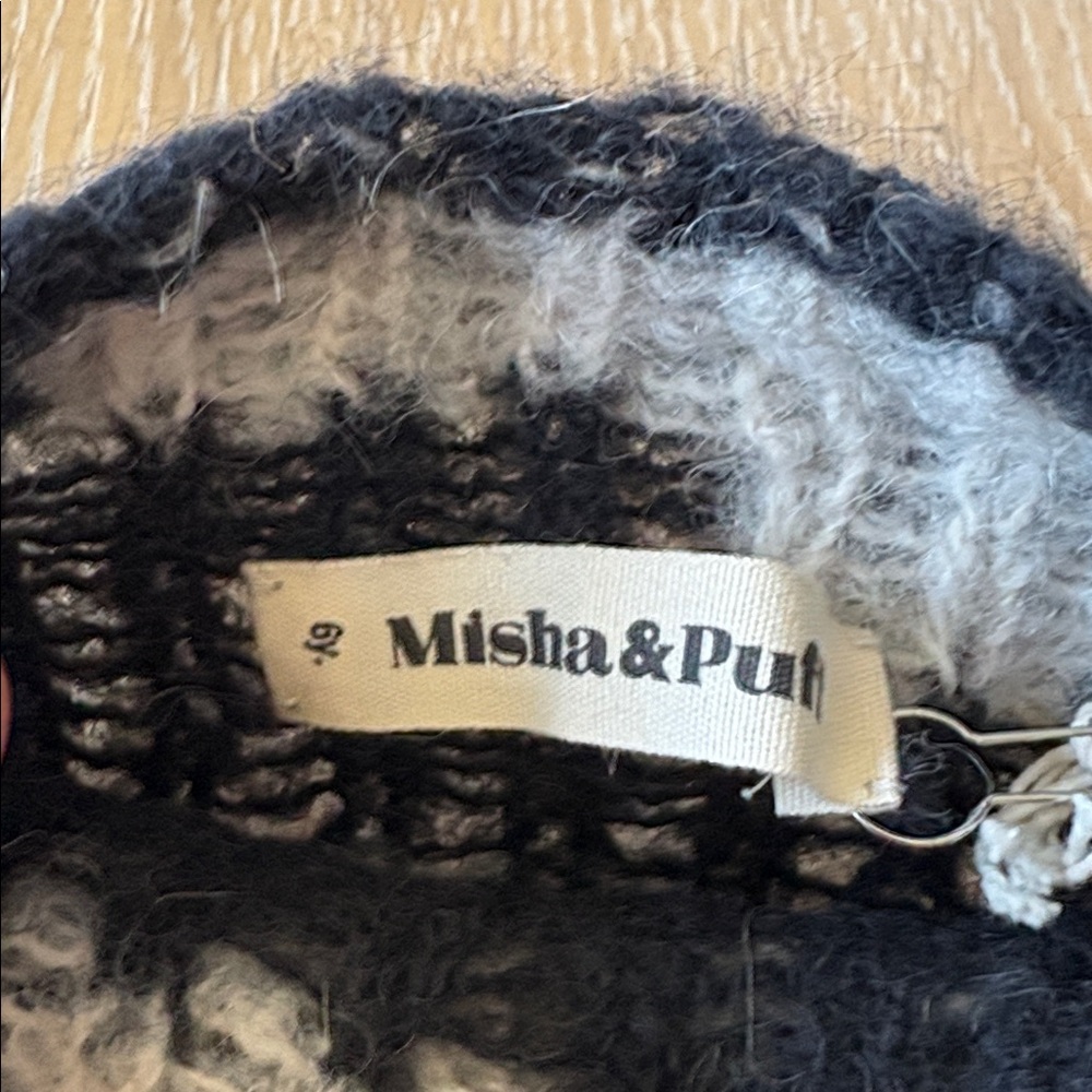 NWT Misha & Puff Boucle Pullover in Licorice Ziggy Sz 6y - Picture 4 of 6